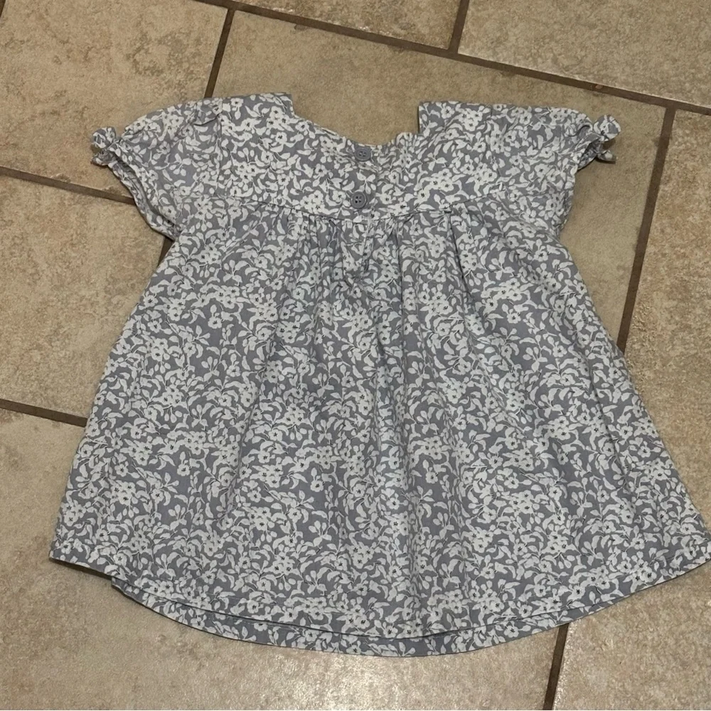 Floral Baby Girl Dresses 2-Piece Bundle Spring Dress Set Size 9-12 Months